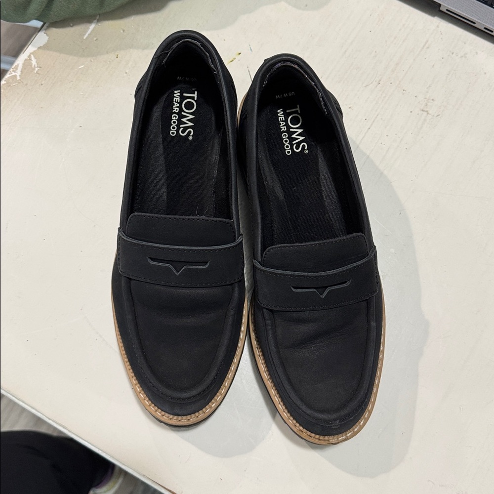 TOMS Cara Loafers Wide Width - Picture 2 of 7